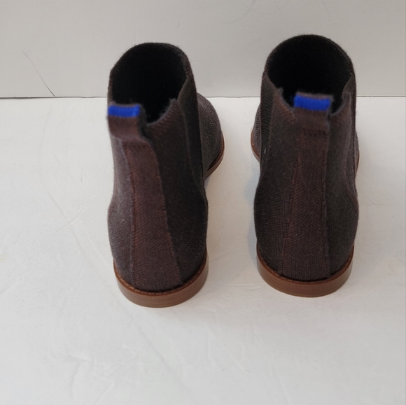 Rothys The Merino Ankle Boot Cocoa Brown New size 10.5 - Picture 2 of 9